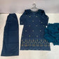 Turquoise Embroidered 3-Piece Cotton Lawn Suit 5.0
